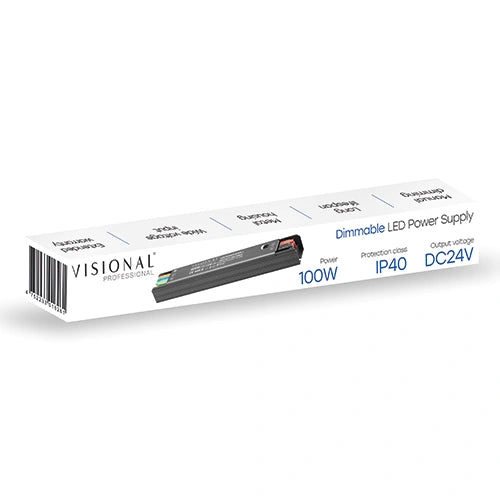 LED-muuntaja himmennettävä | 100W | 24V | IP40