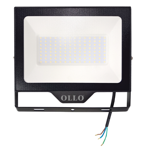 OLLO kosteudenkestävä LED-valonheitin | 100W | 10 000lm | 4000K | IP65