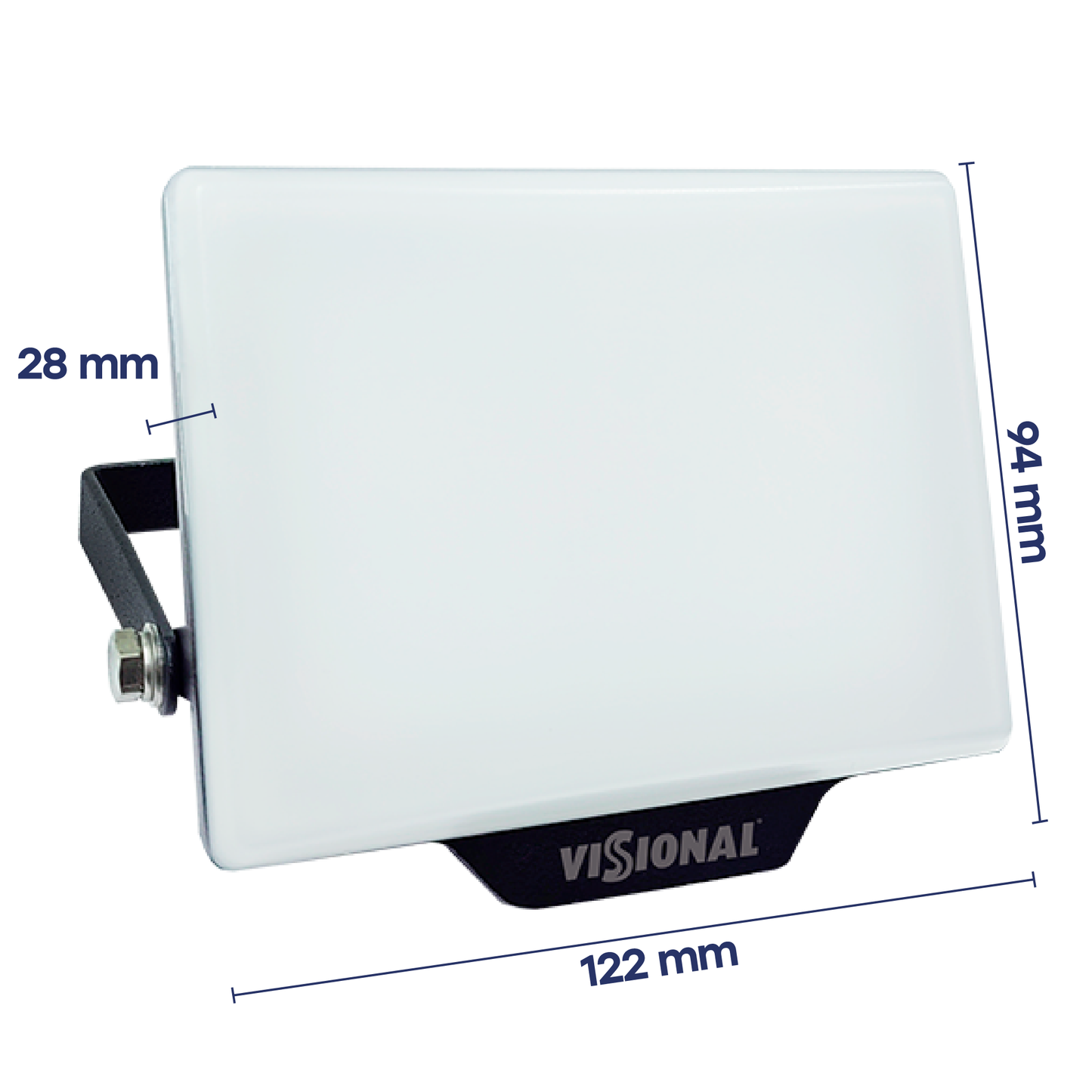 VISIONAL kosteudenkestävä LED-valonheitin | 20W | 2200lm | 4000K | IP65