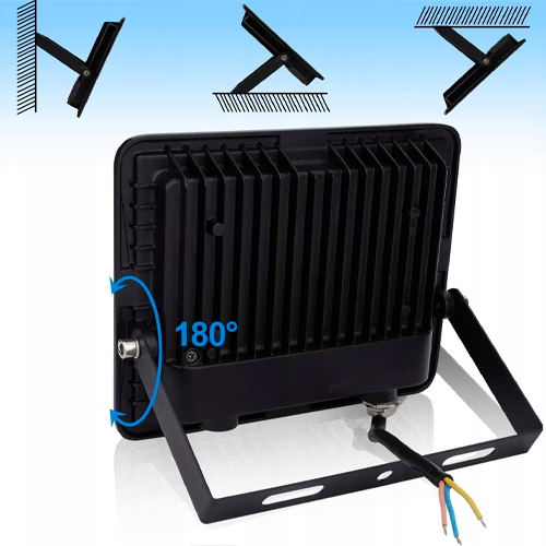 VISIONAL kosteudenkestävä LED-valonheitin | 50W | 5500lm | 4000K | IP65