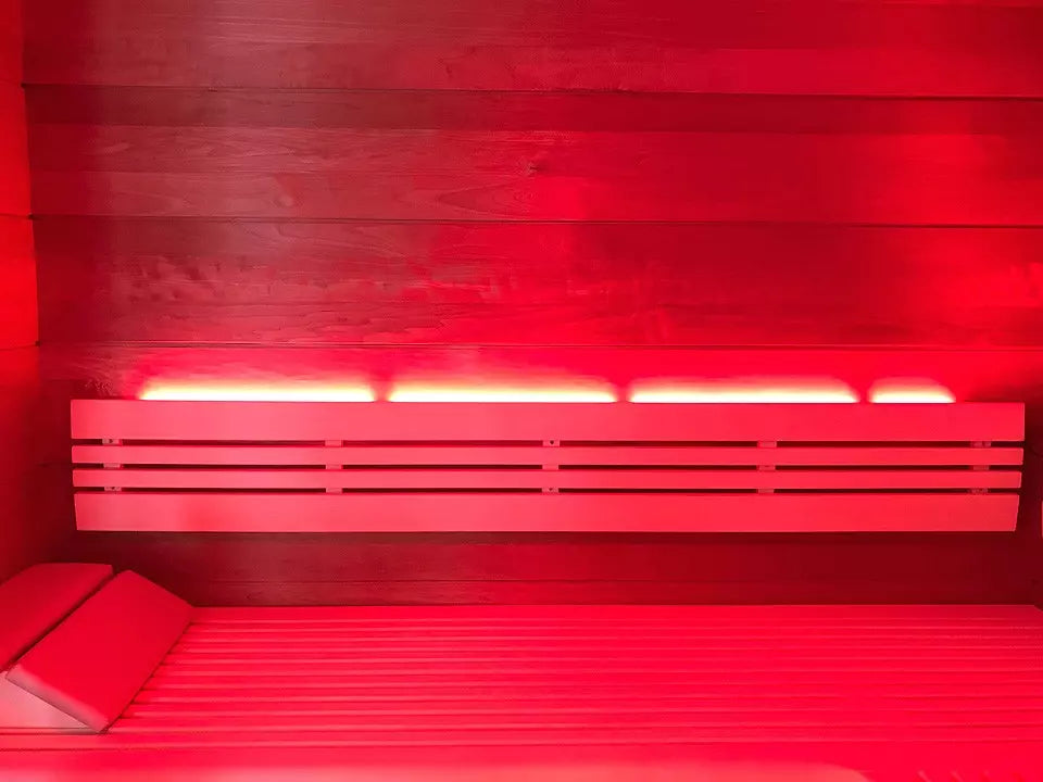 VISIONAL LED-nauha saunaan | 5m/12mm | 12W | 12V | 670lm/m | Punainen | IP68