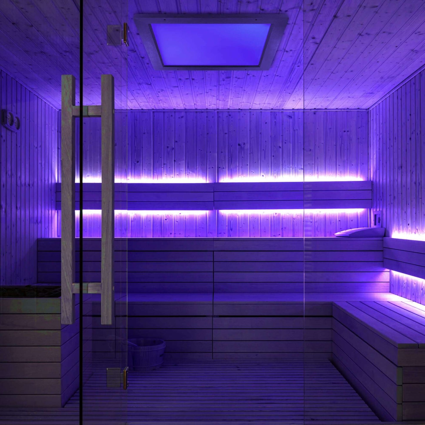 VISIONAL LED-nauha saunaan | COB | 5m/12mm | 14W | 12V | 742lm/m | RGB | IP66