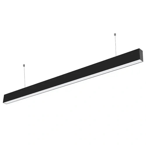 VISIONAL lineaariset LED-riippuvalaisin | 120cm | 40W | 4000lm | 4000K | IP40 | Musta