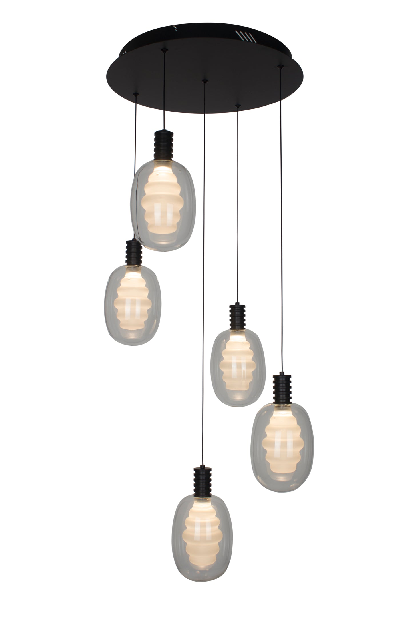 VISIONAL Riipusvalaisin ETERNA BELLEZZA | 30W | 3600lm | 3000K | IP20 | Musta