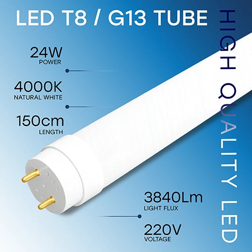 LED-loisteputki | PHILIPS LED | T8 | G13 | 24W | 150cm