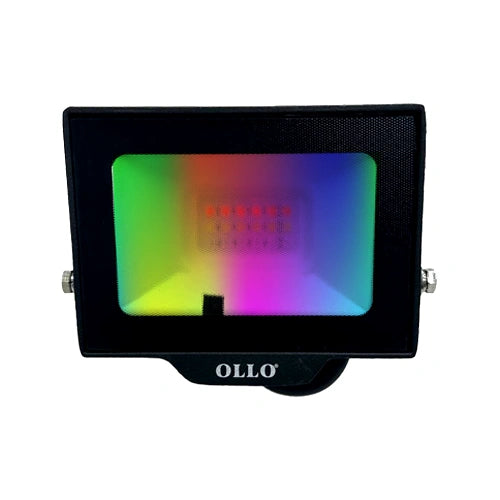 LED-valonheitin | 20W | RGB | kauko-ohjattava