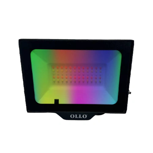 LED-valonheitin | 50W | RGB | kauko-ohjattava