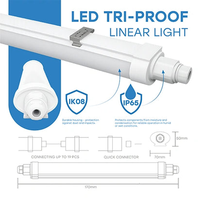 LED-valaisin lineaarinen | PHILIPS LED | 70W | 150cm