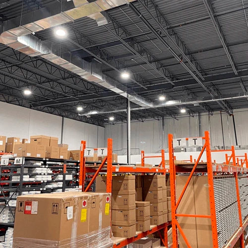 OLLO LED-hallivalaisin UFO | 200W | 32 000lm | 4000K | IP65 | Musta