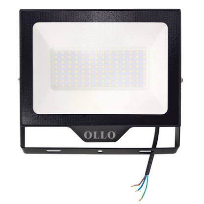 OLLO kosteudenkestävä LED-valonheitin | 100W | 10 000lm | 4000K | IP65