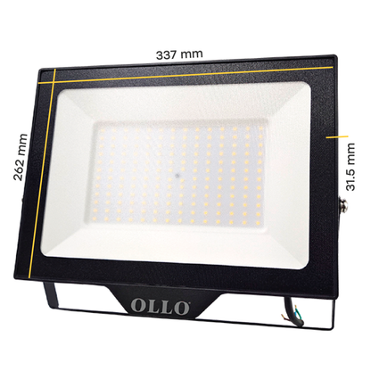 OLLO kosteudenkestävä LED-valonheitin | 150W | 15 000lm | 4000K | IP65