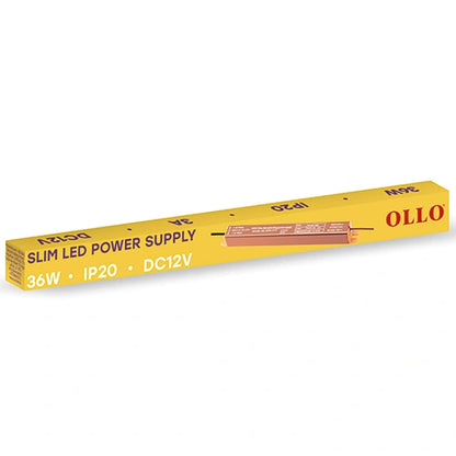 OLLO LED-muuntaja | 36W | 12V | 3A | IP20