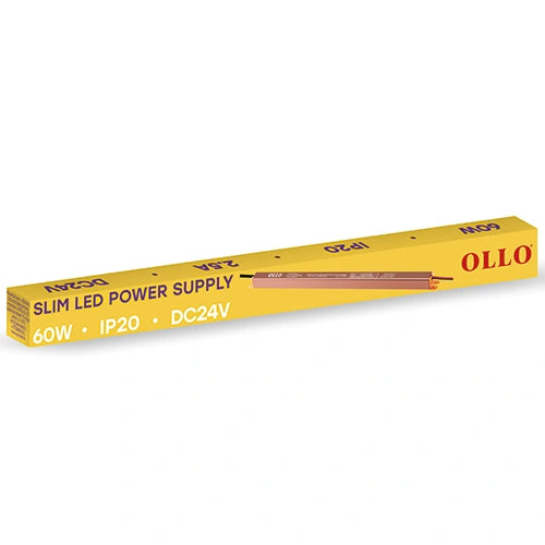 OLLO LED-muuntaja | 60W | 24V | 5A | IP20