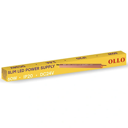 OLLO LED-muuntaja | 60W | 24V | 5A | IP20