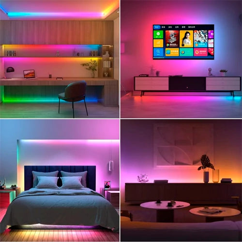 OLLO LED-nauha sisätiloihin | COB | 5m/10mm | 15W | 12V | 742lm/m | RGB | IP20