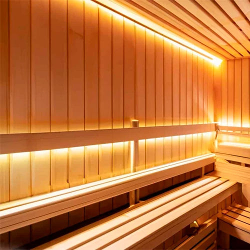 OLLO LED-nauha saunaan | 5m | 10W | 24V | 1120lm/m | 3000K | IP68