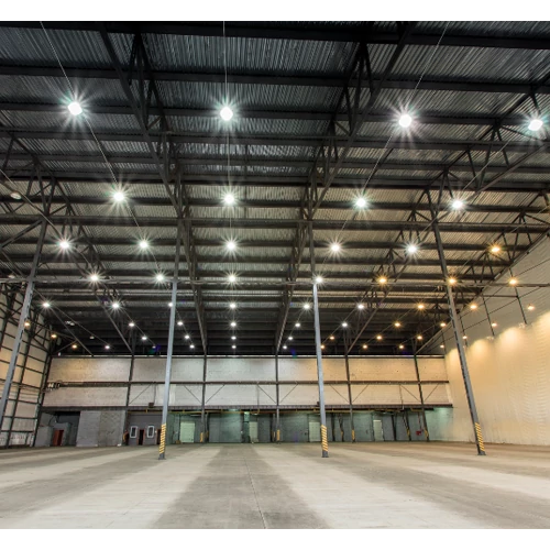 VISIONAL LED-hallivalaisin UFO | 200W | 32 000lm | 4000K | IP66 | Musta