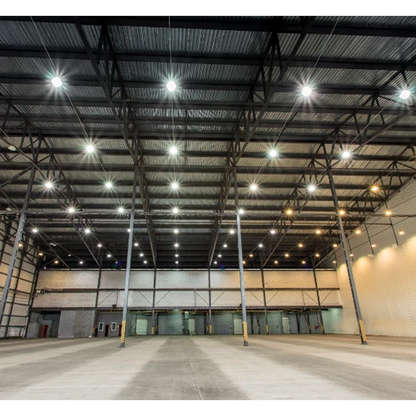 VISIONAL LED-hallivalaisin UFO | 200W | 32 000lm | 4000K | IP66 | Musta