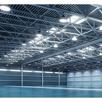 VISIONAL LED-hallivalaisin UFO | 150W | 24 000lm | 4000K | IP66 | Musta