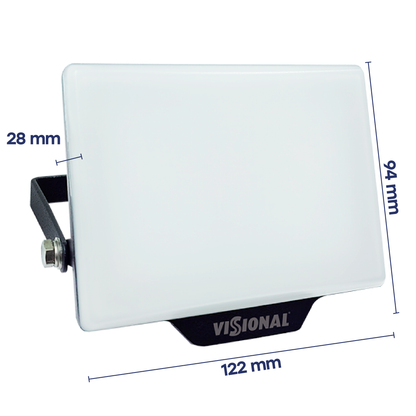 VISIONAL kosteudenkestävä LED-valonheitin | 20W | 2200lm | 4000K | IP65