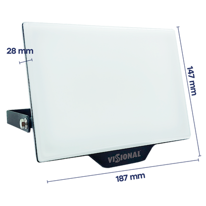 VISIONAL kosteudenkestävä LED-valonheitin | 50W | 5500lm | 4000K | IP65
