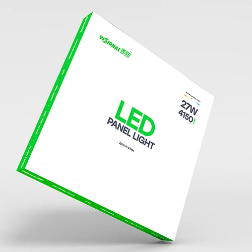 VISIONAL LED-paneeli PHILIPS-dioodeilla | 60x60cm | 27W | 4150lm | 4000K | IP44