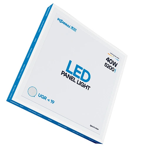 VISIONAL LED-paneeli PHILIPS-dioodeilla | 60x60cm | 40W | 5200lm | 4000K | IP44