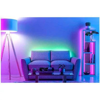 VISIONAL LED-nauha sisätiloihin | 5m/10mm | 14.4W | 12V | 980lm/m | RGB | IP20