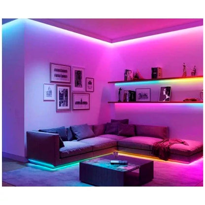 VISIONAL LED-nauha sisätiloihin | 5m/10mm | 14.4W | 12V | 980lm/m | RGB | IP20