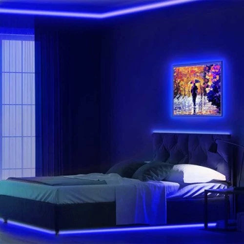 VISIONAL LED-nauha sisätiloihin | COB | 5m/10mm | 14W | 12V | 742lm/m | RGB | IP20