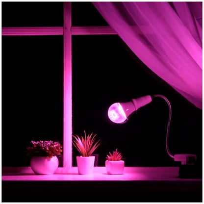 VISIONAL LED-kasvilamppu | E27 | 18W | 4000K | IP20