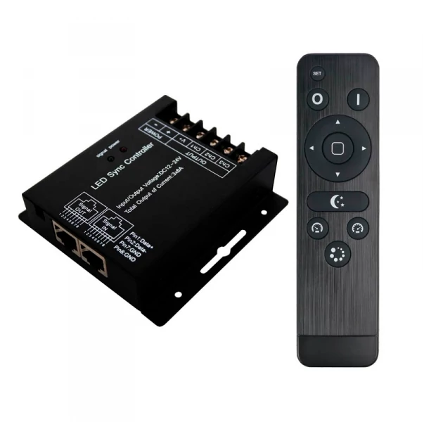 VISIONAL RGB LED-ohjain | 12V-24V | 8A