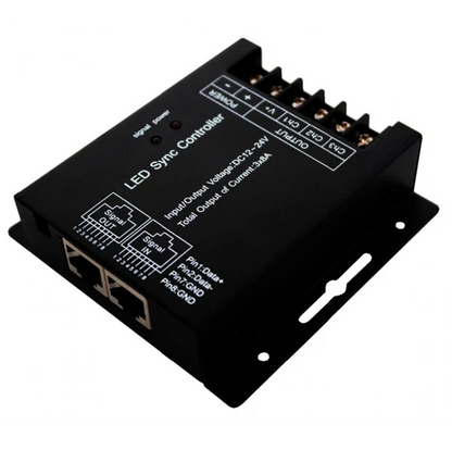 VISIONAL RGB LED-ohjain | 12V-24V | 8A