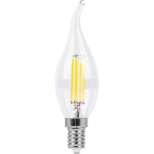 VISIONAL Filamentti LED-lamppu | E14 | C35T | 6W | 840lm | 3000K | IP20 | 360°