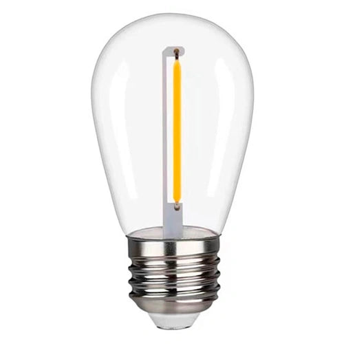 VISIONAL Himmennettävä Filamentti LED-lamppu | E27 | S14 | 1W | 100lm | 2700K | IP20 | 360°