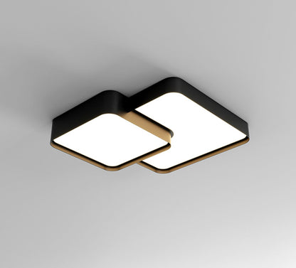 VISIONAL Kattovalaisin NAPOLI LUCI DUE | 50W | 6000lm | 3000K | IP20 | Musta