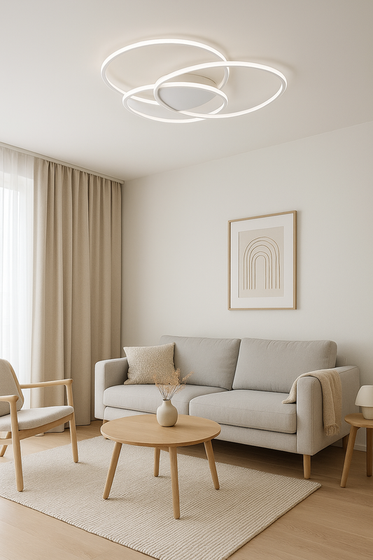 VISIONAL Kattovalaisin NEBBIA SOAVE | 110W | 13 200lm | 3000K | IP20 | Valkoinen