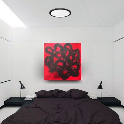 VISIONAL kosteudenkestävä LED-plafondi kattovalaisin | 230x55 mm | 20W | 2400lm | 3CCT | IP65 | Musta
