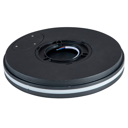 VISIONAL kosteudenkestävä LED-plafondi kattovalaisin | 230x55 mm | 20W | 2400lm | 3CCT | IP65 | Musta