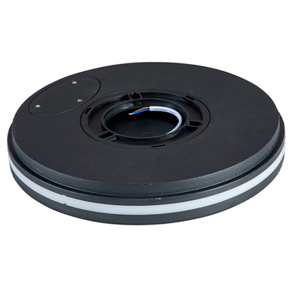 VISIONAL kosteudenkestävä LED-plafondi kattovalaisin | 400x55 mm | 40W | 4800lm | 3CCT | IP65 | Musta