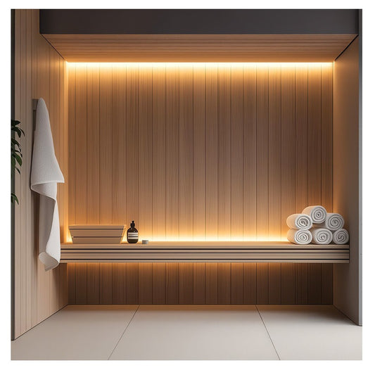 VISIONAL LED-nauha saunaan | COB | 5m/12mm | 14W | 12V | 1400lm/m | 4000K | IP66