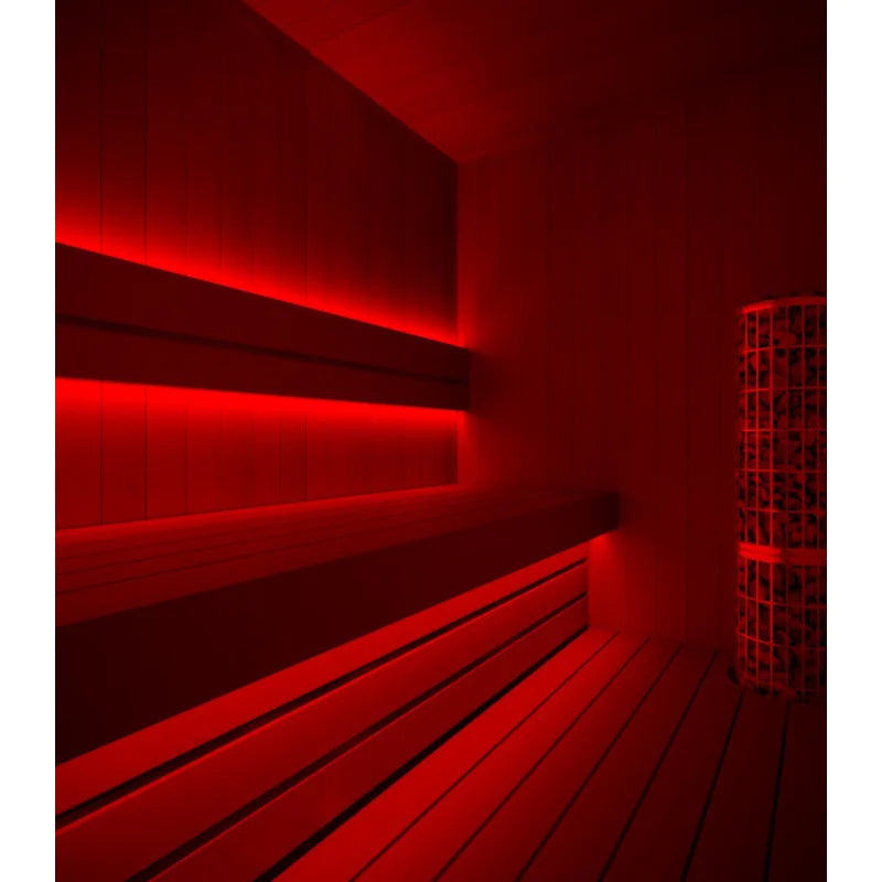 VISIONAL LED-nauha saunaan | COB | 5m/12mm | 14W | 12V | 742lm/m | RGB | IP66
