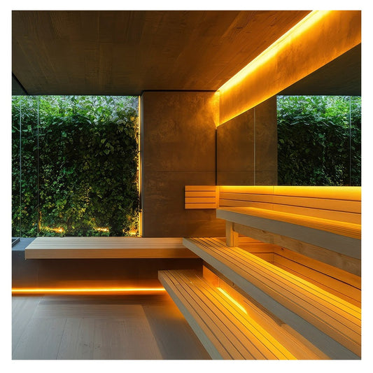 VISIONAL LED-nauha saunaan | COB | 5m/12mm | 14W | 12V | 1380lm/m | 3000K | IP66