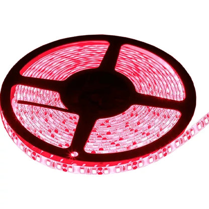 VISIONAL LED-nauha sisä-ja ulkotiloihin | 5m/12mm | 12W | 12V | 670lm/m | Punainen | IP68