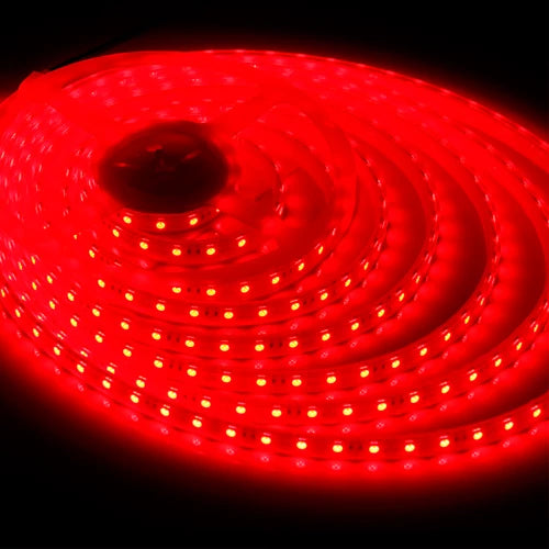 VISIONAL LED-nauha sisä-ja ulkotiloihin | 5m/12mm | 12W | 12V | 670lm/m | Punainen | IP68
