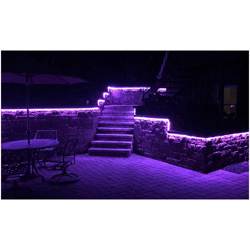 VISIONAL vedenpitävä LED-nauha | 5m/12mm | 14.4W | 12V | 980lm/m | RGB | IP68