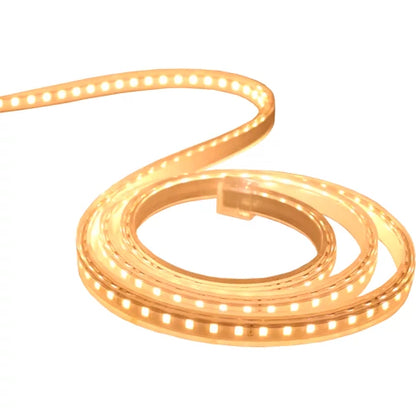 VISIONAL LED-nauha sisä-ja ulkotiloihin | 1m-50m | 220V | 8W | 760lm/m | 3000K | IP67