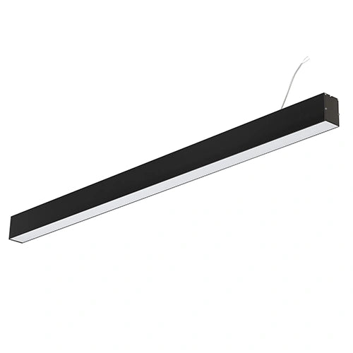 VISIONAL lineaariset LED-riippuvalaisin | 120cm | 40W | 4000lm | 4000K | IP40 | Musta