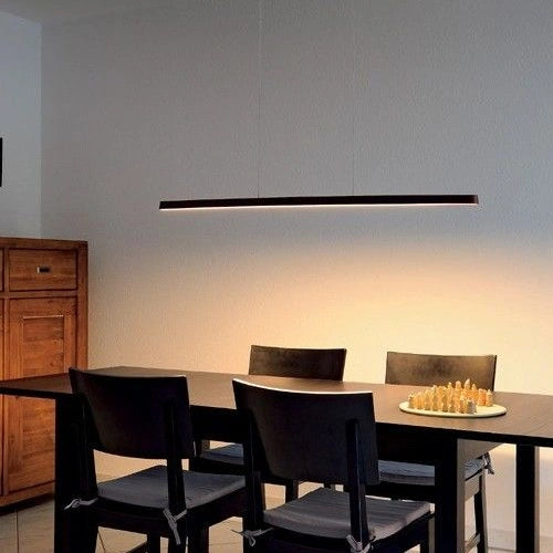 VISIONAL lineaariset LED-riippuvalaisin | 150cm | 48W | 4800lm | 4000K | IP40 | Musta