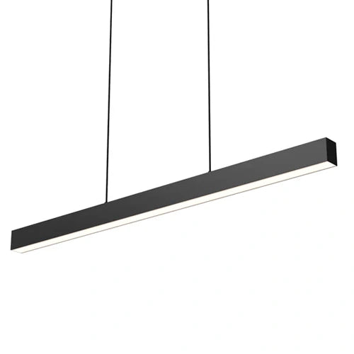 VISIONAL lineaariset LED-riippuvalaisin | 150cm | 48W | 4800lm | 4000K | IP40 | Musta